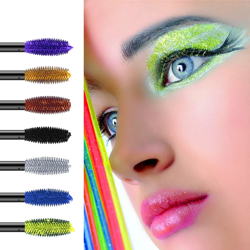 Color fluorescent mascara